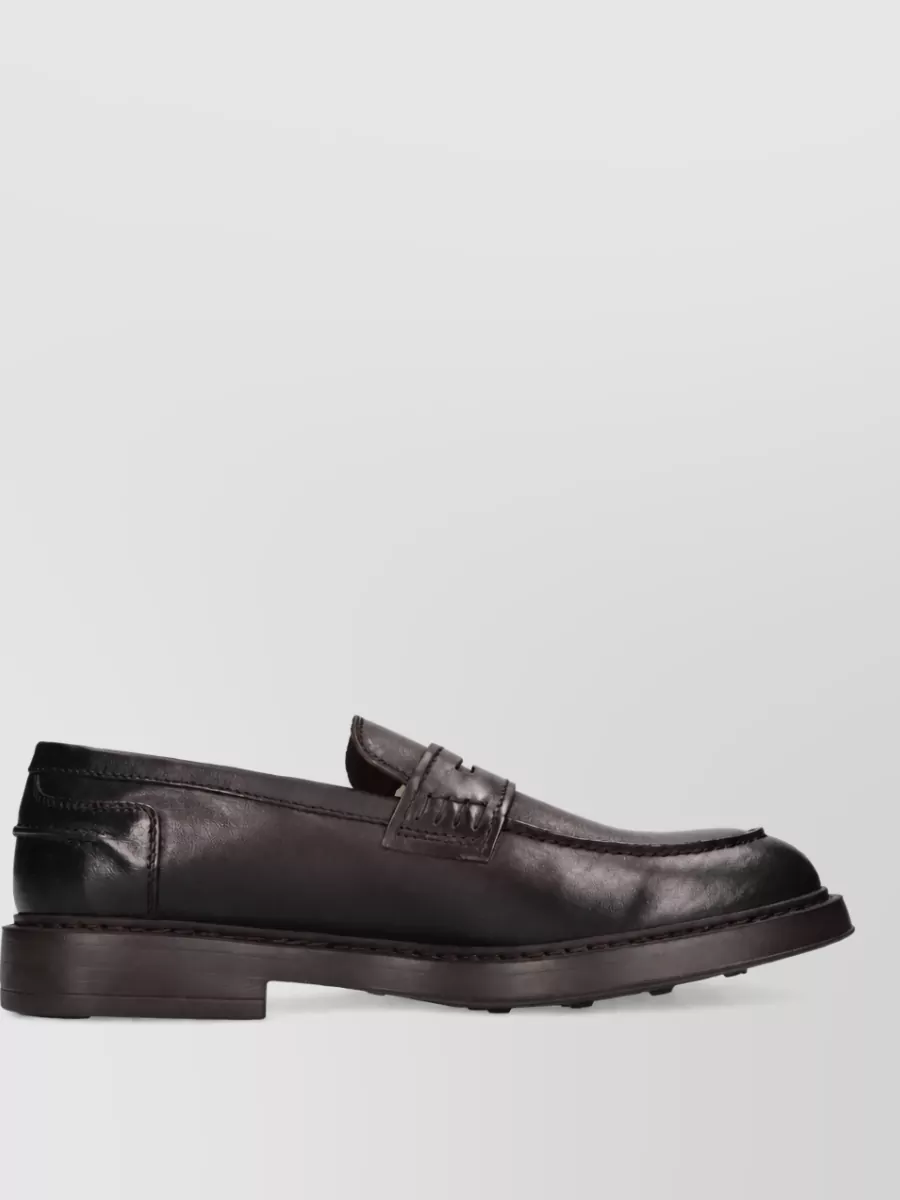 Doucal's leather loafers