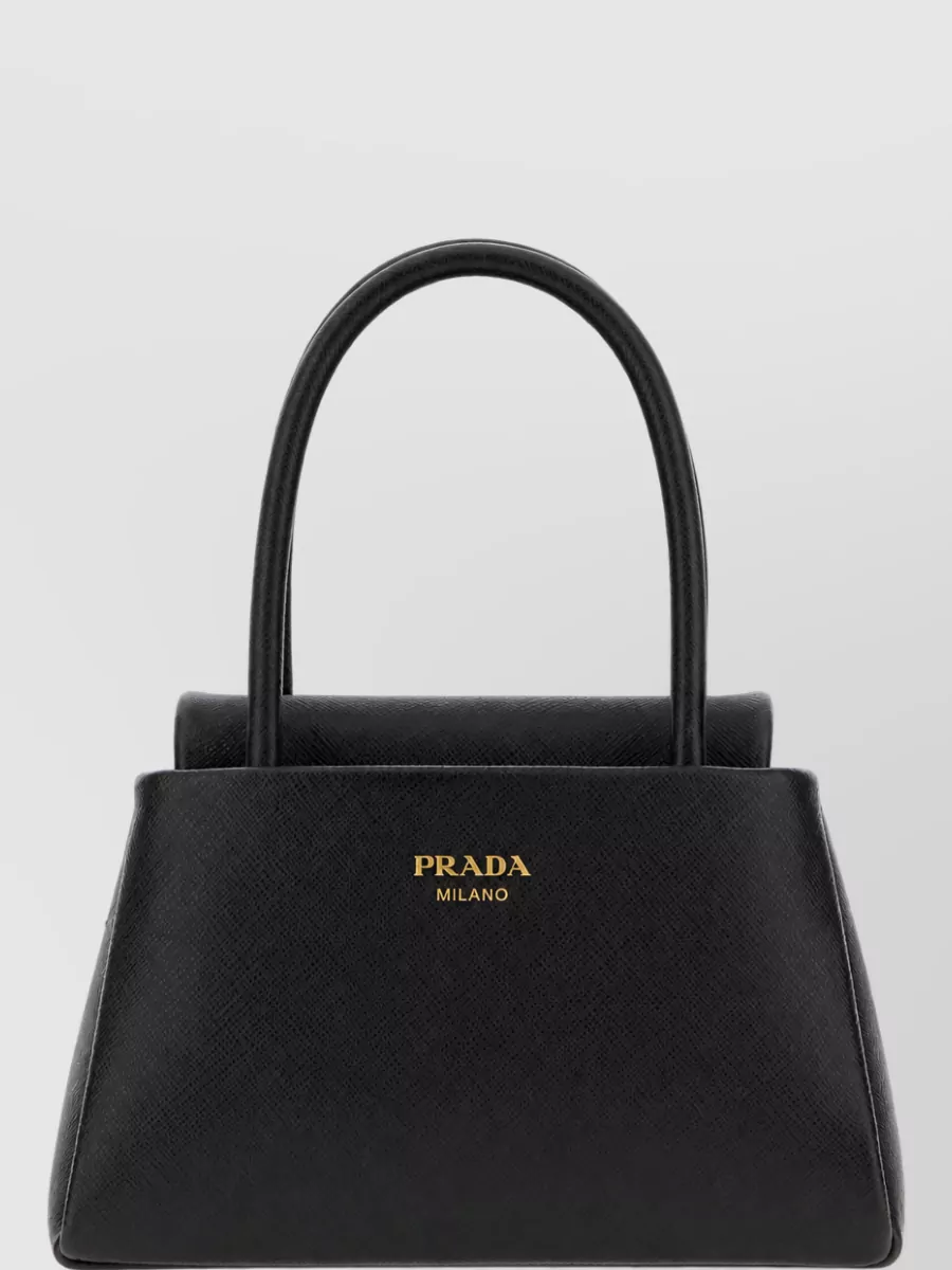 Prada leather tote bag