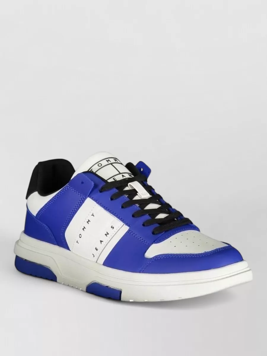 Tommy Hilfiger leather lace-up sneakers
