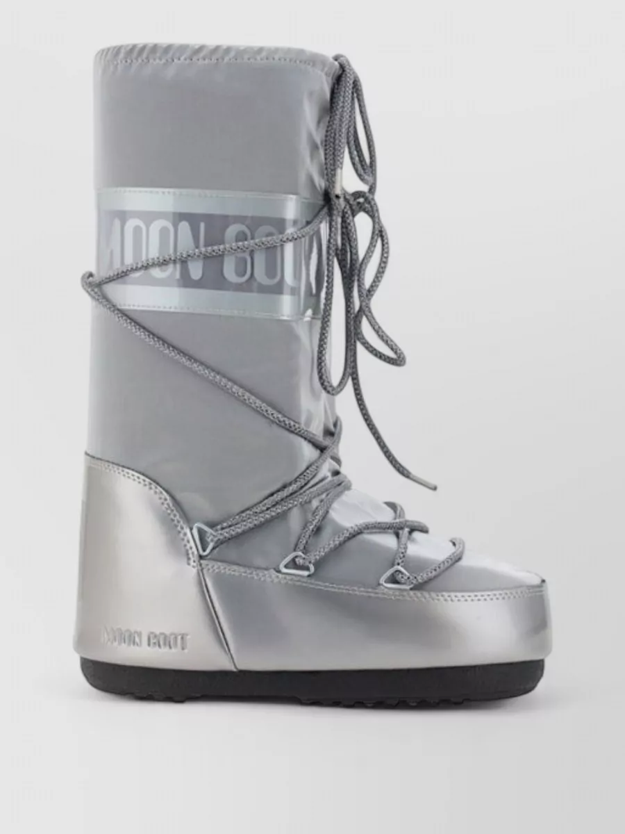 Moon Boot Glossy Knee-High Boots