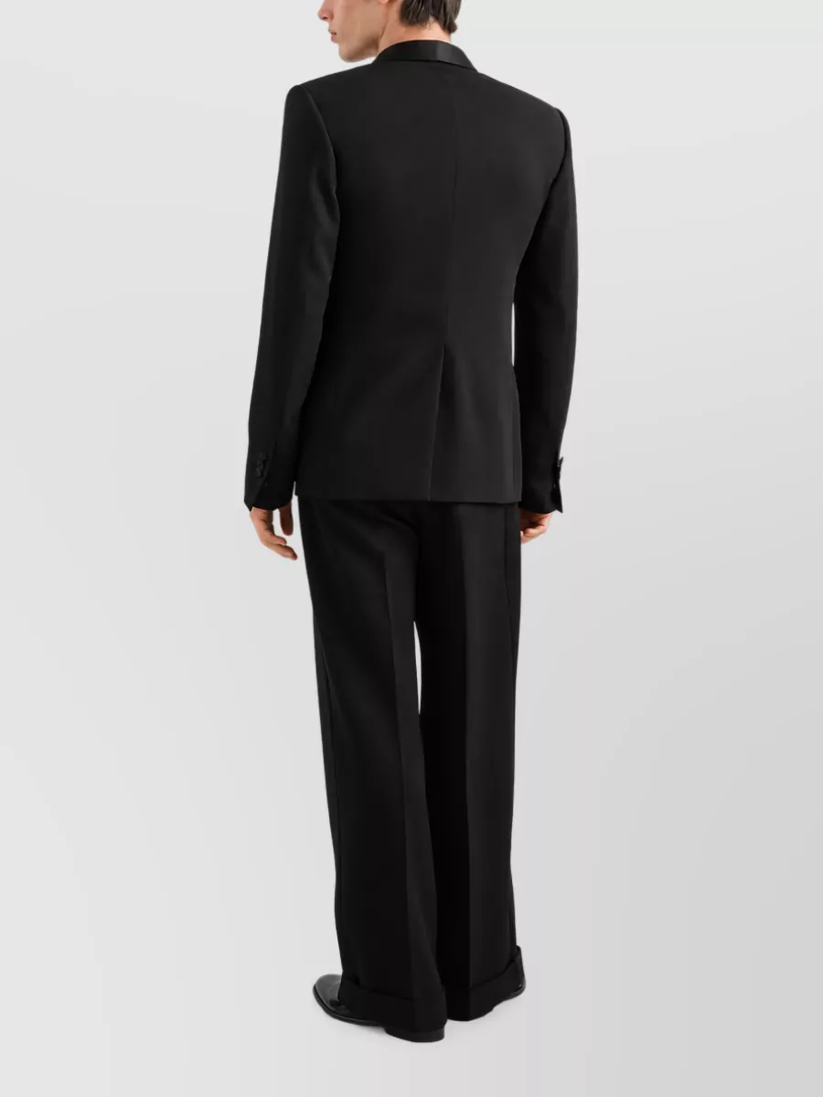 Dolce&Gabbana Silk Double-Breasted Jacket