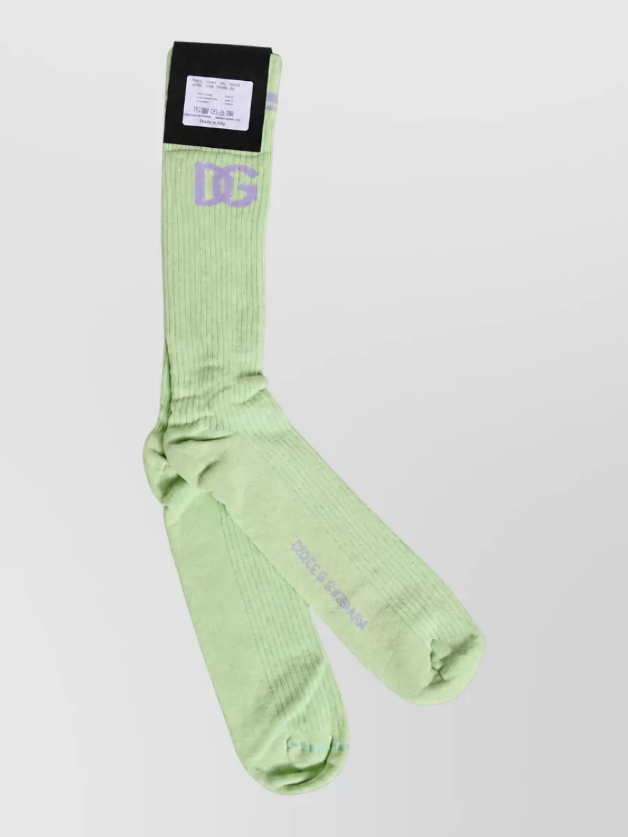 Dolce&Gabbana logo socks