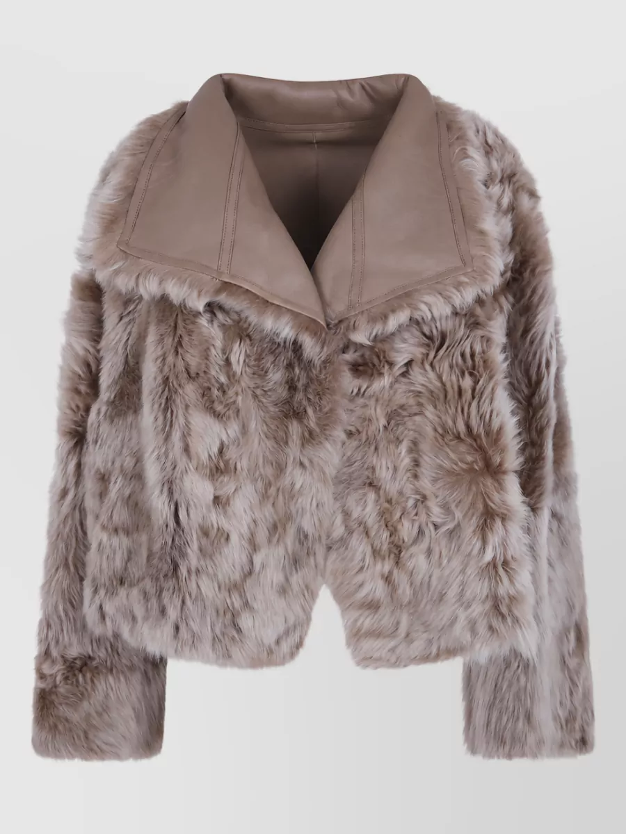 Yves Salomon leather jacket