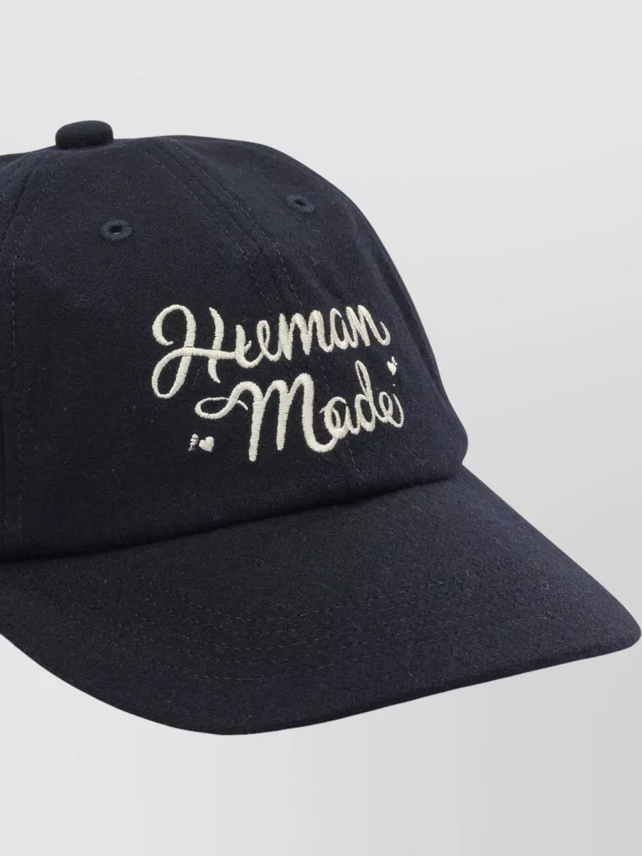 Human Made Wool Baseball Cap Curved Brim Vents