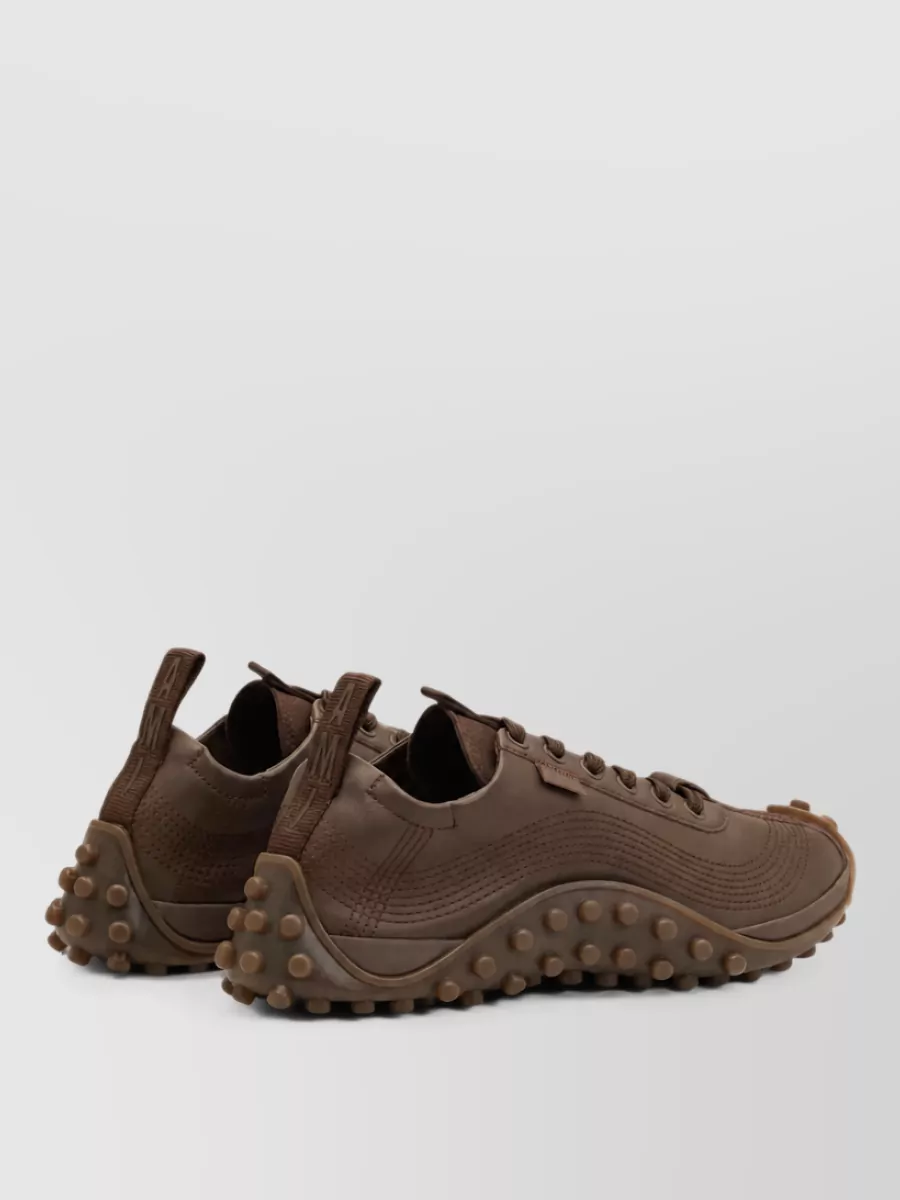 Ami Paris Leather Low-Top Sneakers