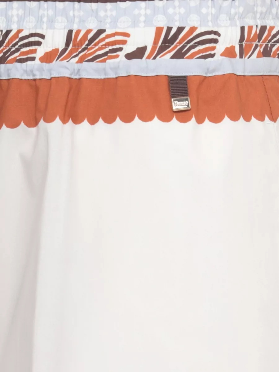 Herno Printed Wide-Leg Trousers