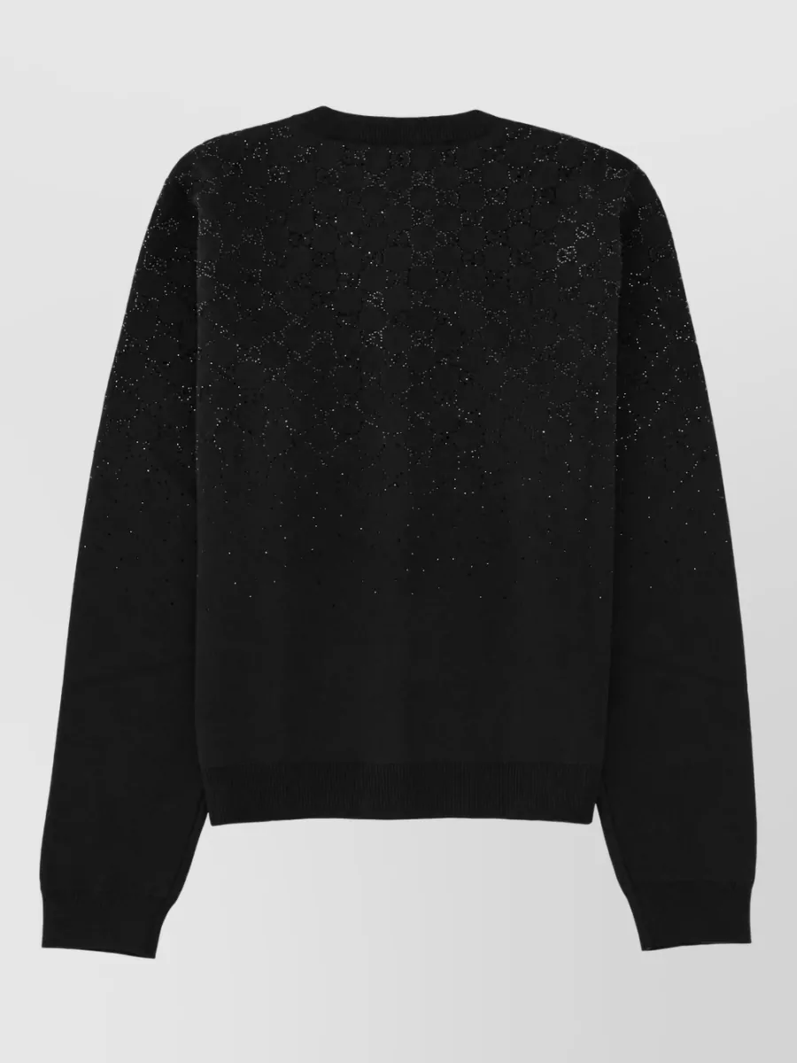 Gucci Crystal-Embellished Cardigan