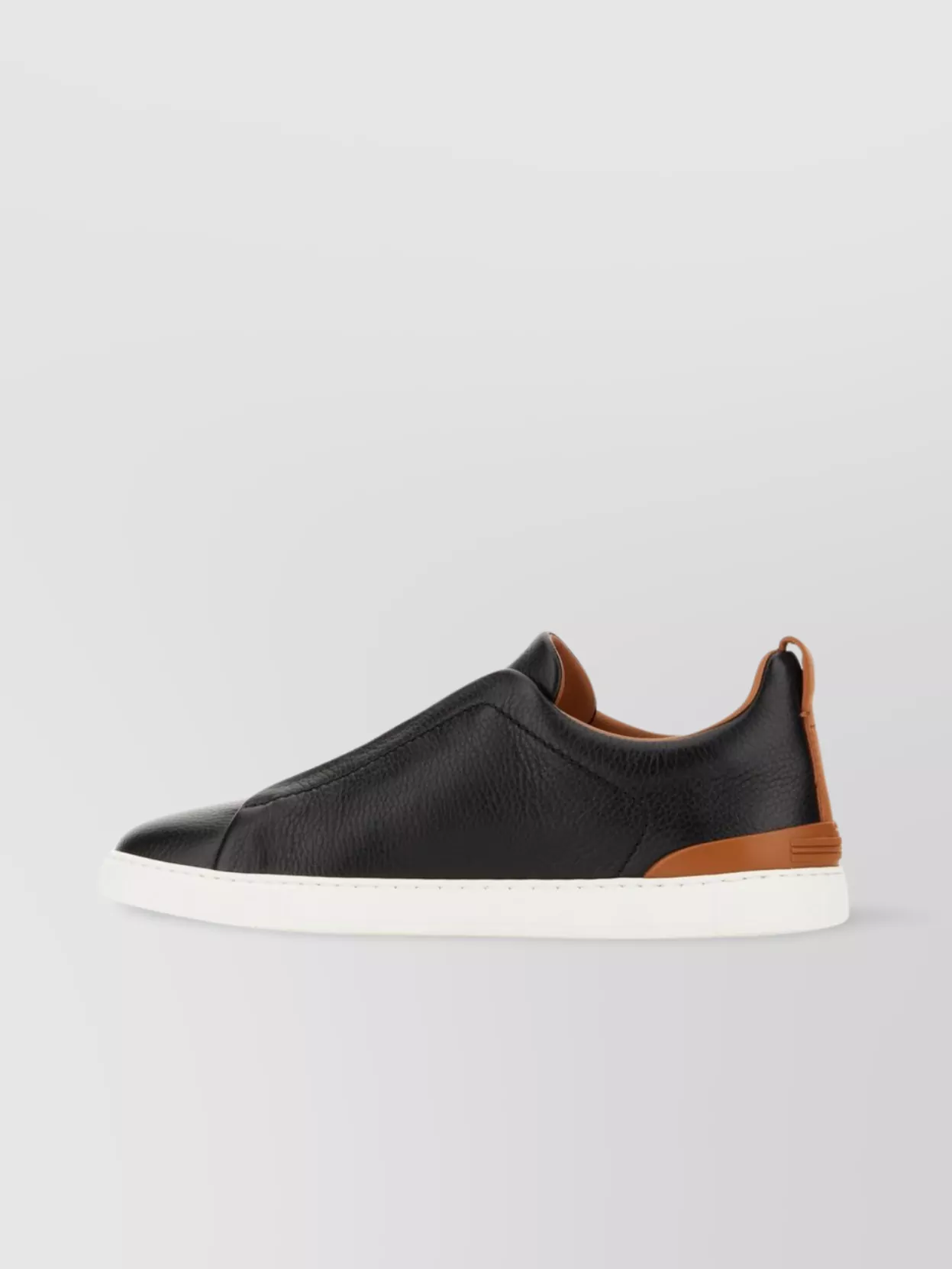 Zegna Sole Contrast Sneakers Pull Tab