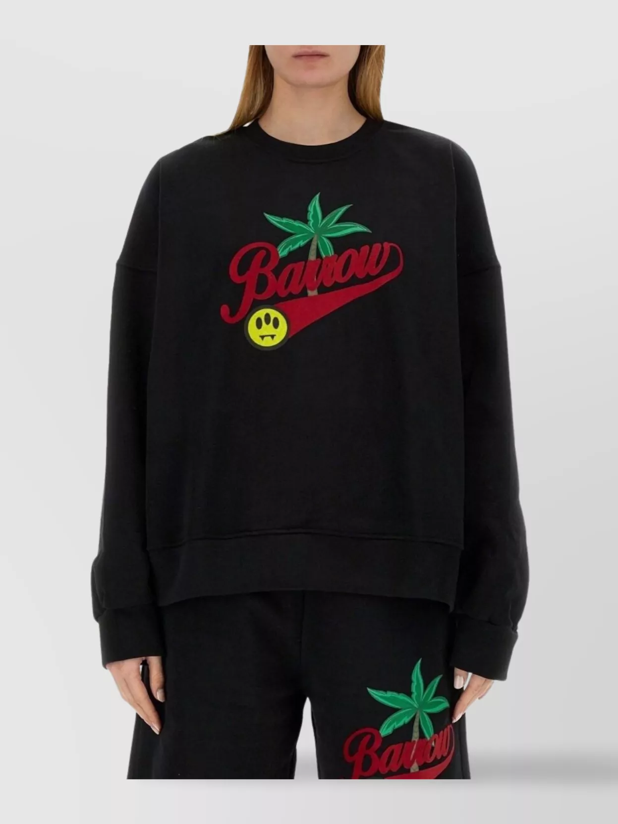 Barrow Logo Crew Neck Sweatshirt