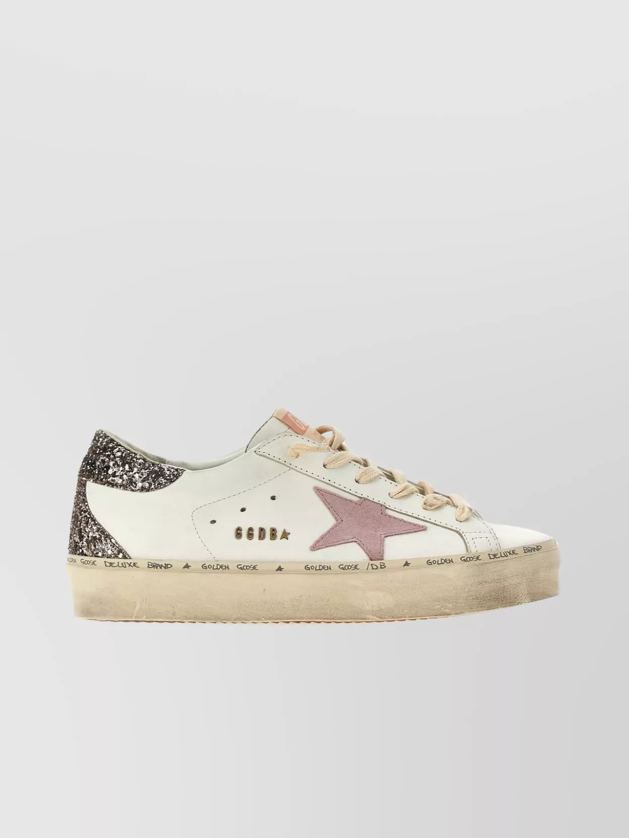 Golden Goose 'Starlight' Sneakers Glitter Rubber Sole
