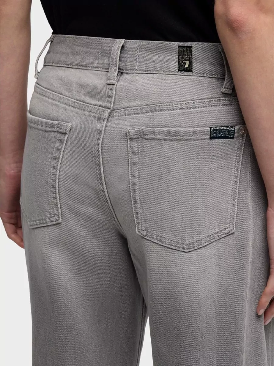 7 For All Mankind High-Rise Wide-Leg Denim Jeans