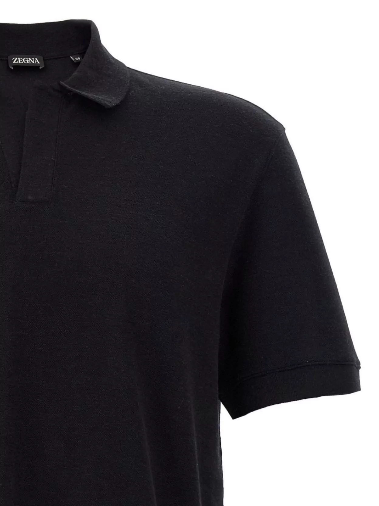 Zegna Cashmere Blend Polo Shirt