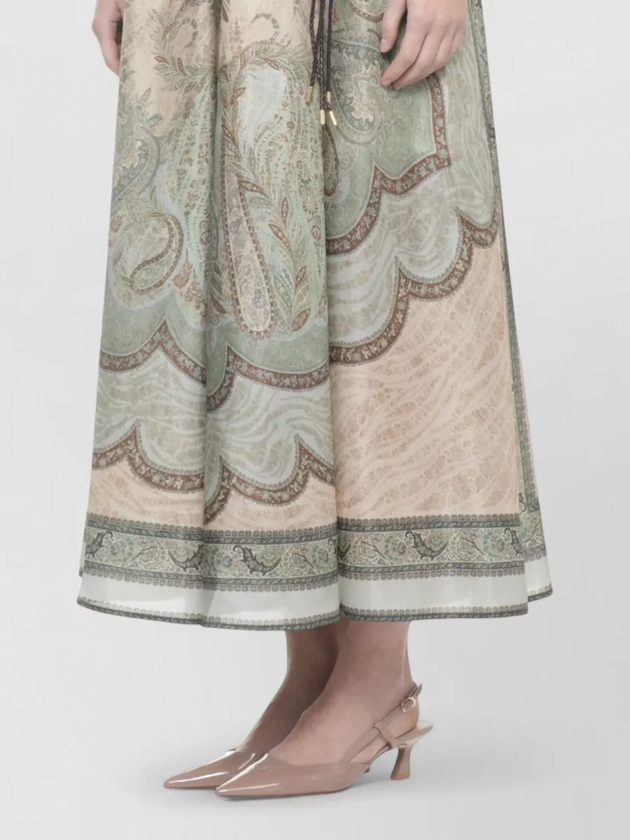 Zimmermann Silk Paisley Maxi Dress