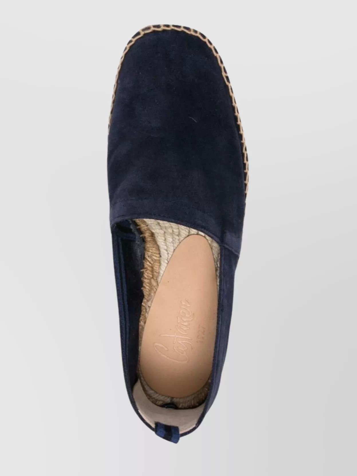 Castaner Round Toe Suede Leather Espadrilles