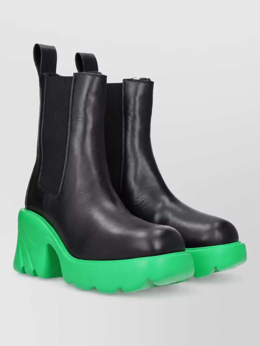 Bottega Veneta leather ankle boots