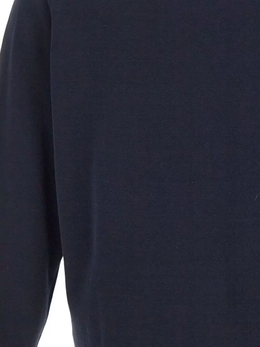 Filippo De Laurentis Cotton Polo-Neck Long-Sleeve Cardigan
