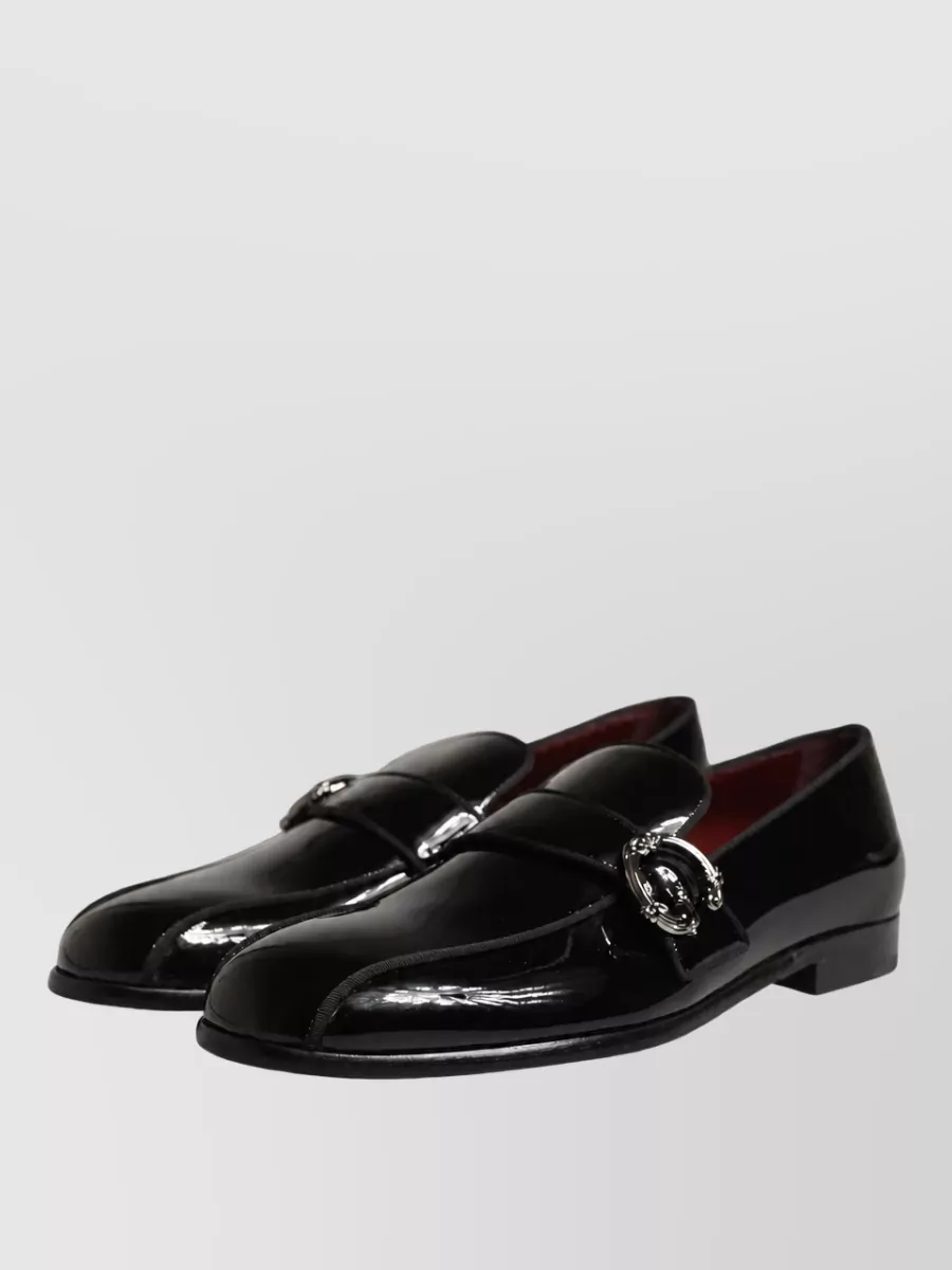 Dolce&Gabbana Patent Leather Monk Shoes