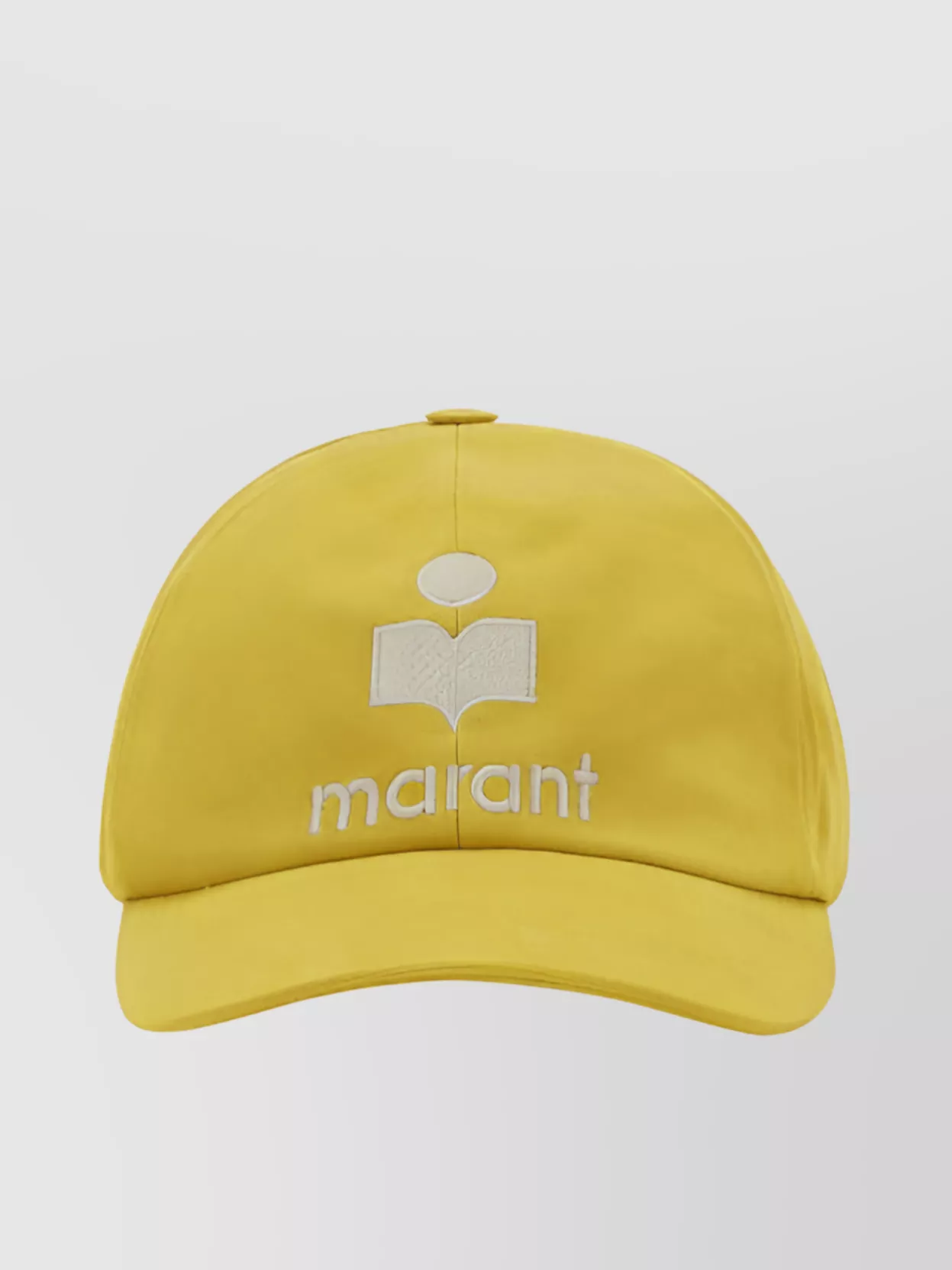 Shop Isabel Marant Cotton Baseball Hat Curved Brim