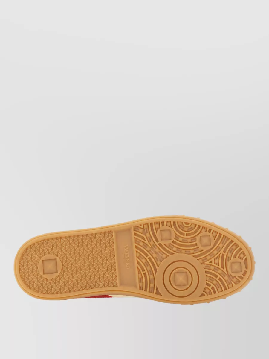 Valentino Garavani Leather Lace-Up Sneakers