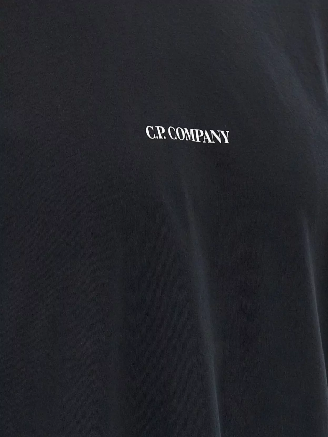 C.p. Company Logo T-Shirt Short Sleeves