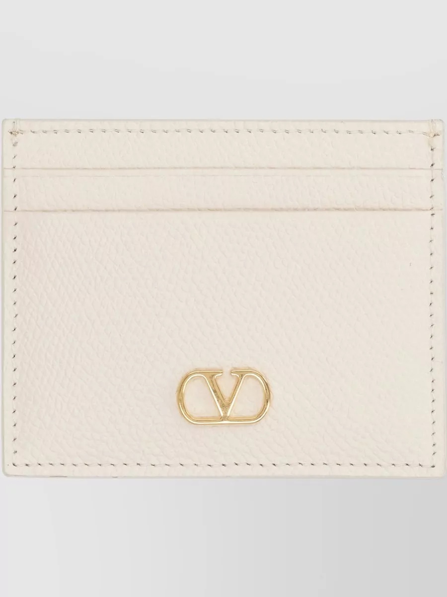 Valentino Garavani Leather Card Holder