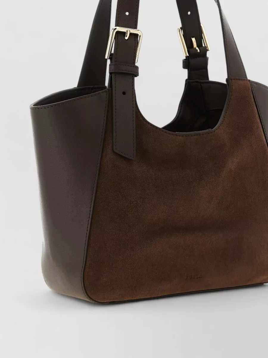 Furla Calfskin Leather Tote Bag