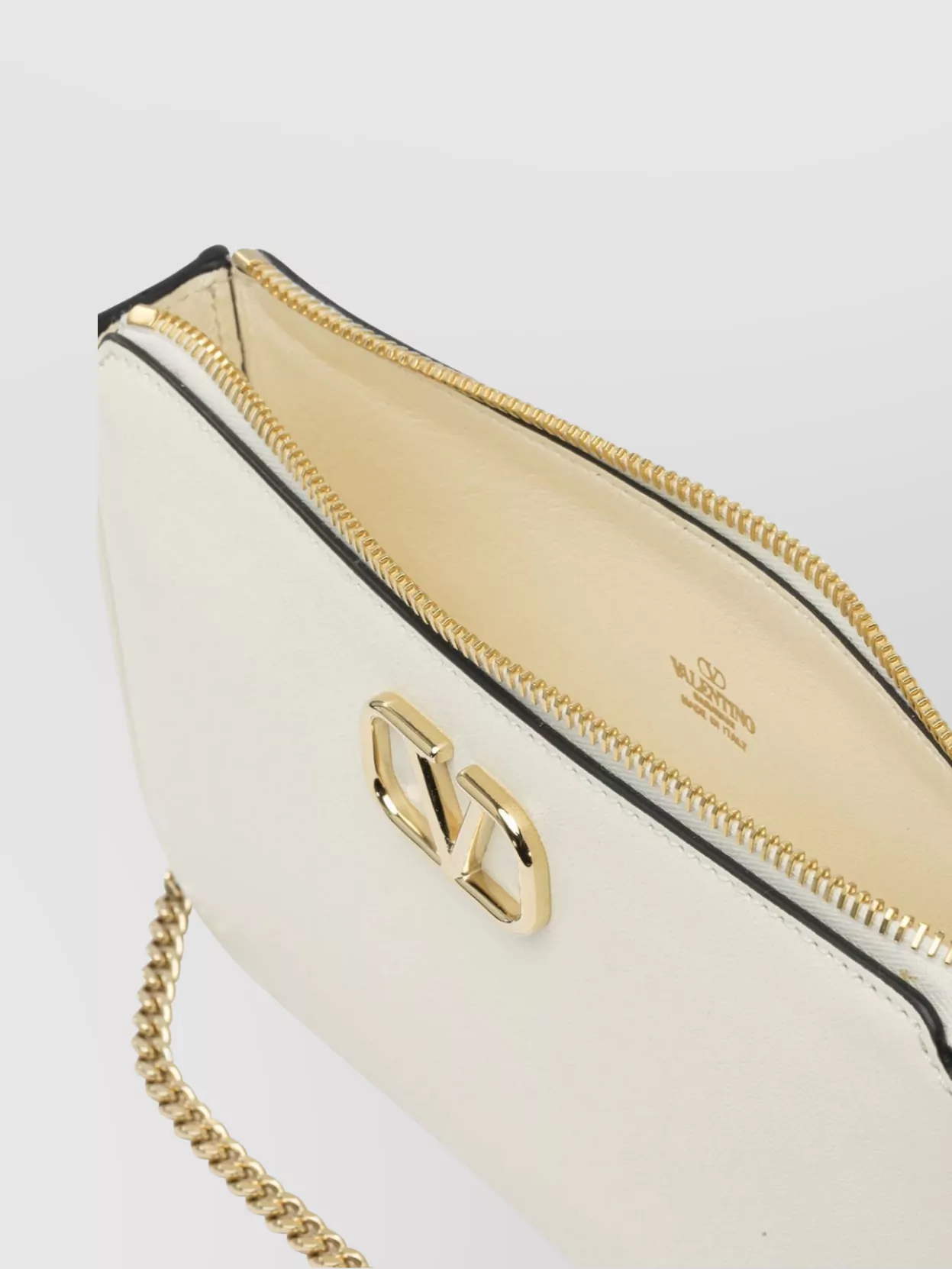 Valentino Garavani Chain Strap Detachable Shoulder Bags Gold-Tone Hardware