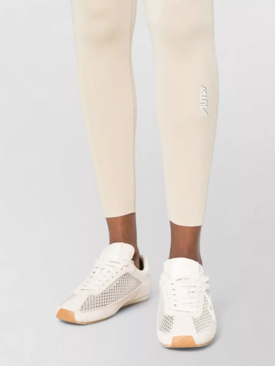 Autry Branded Leggings Ankle Length Seamless Design