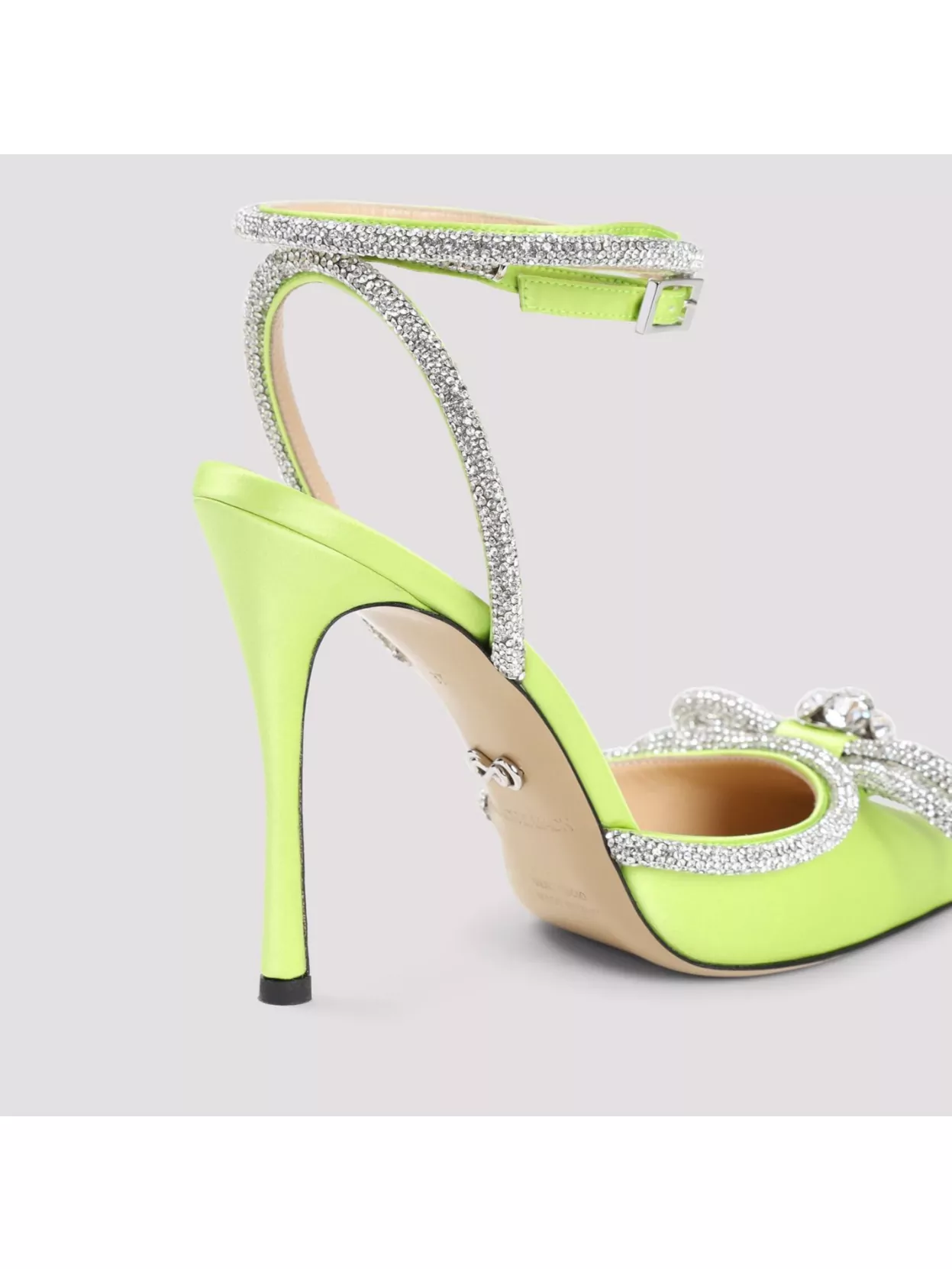 Mach & Mach Double Bow Crystal Pumps
