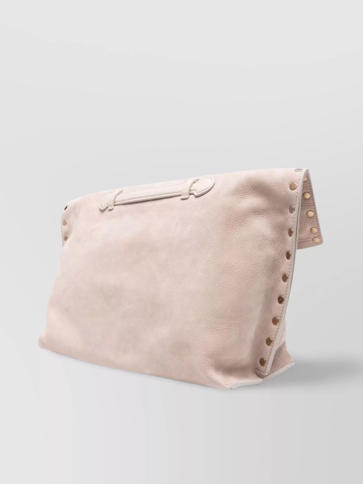 Zanellato Jones Suede Leather Handbag With Top Handles