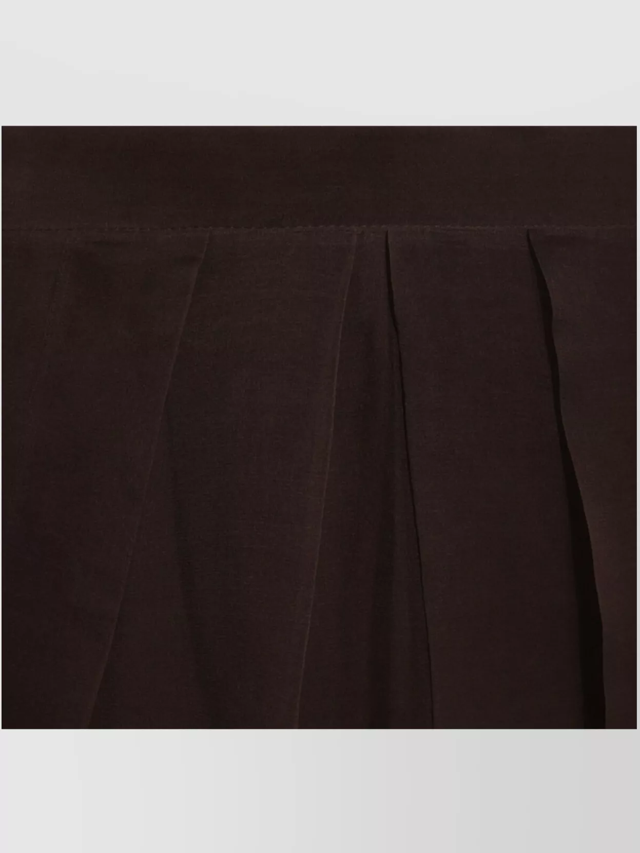 Brunello Cucinelli Flared High-Waisted Sheer Overlay Skirt