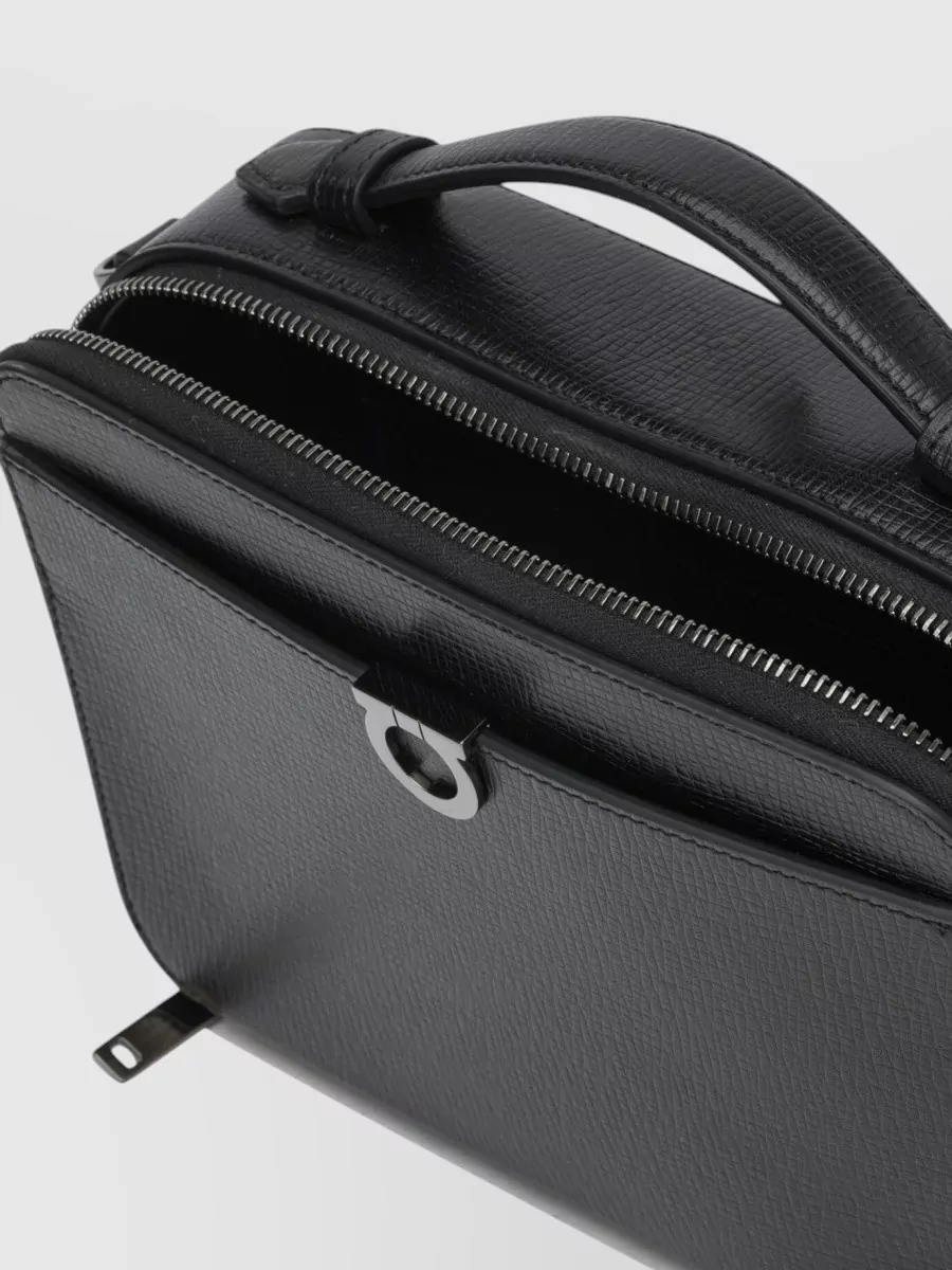 Ferragamo Leather Small Crossbody Bag