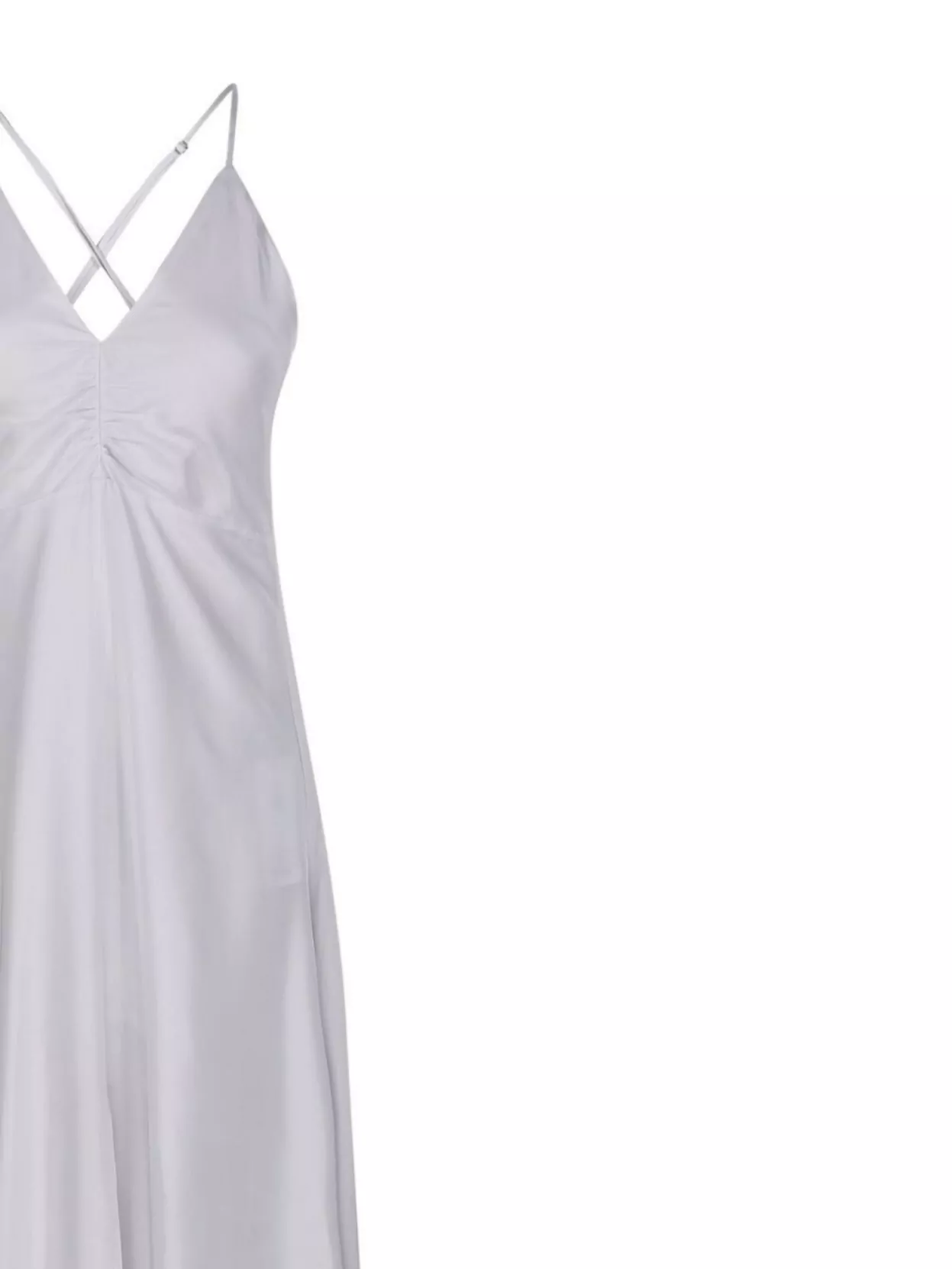 Shop Forte Forte Long Silk Slip Dress