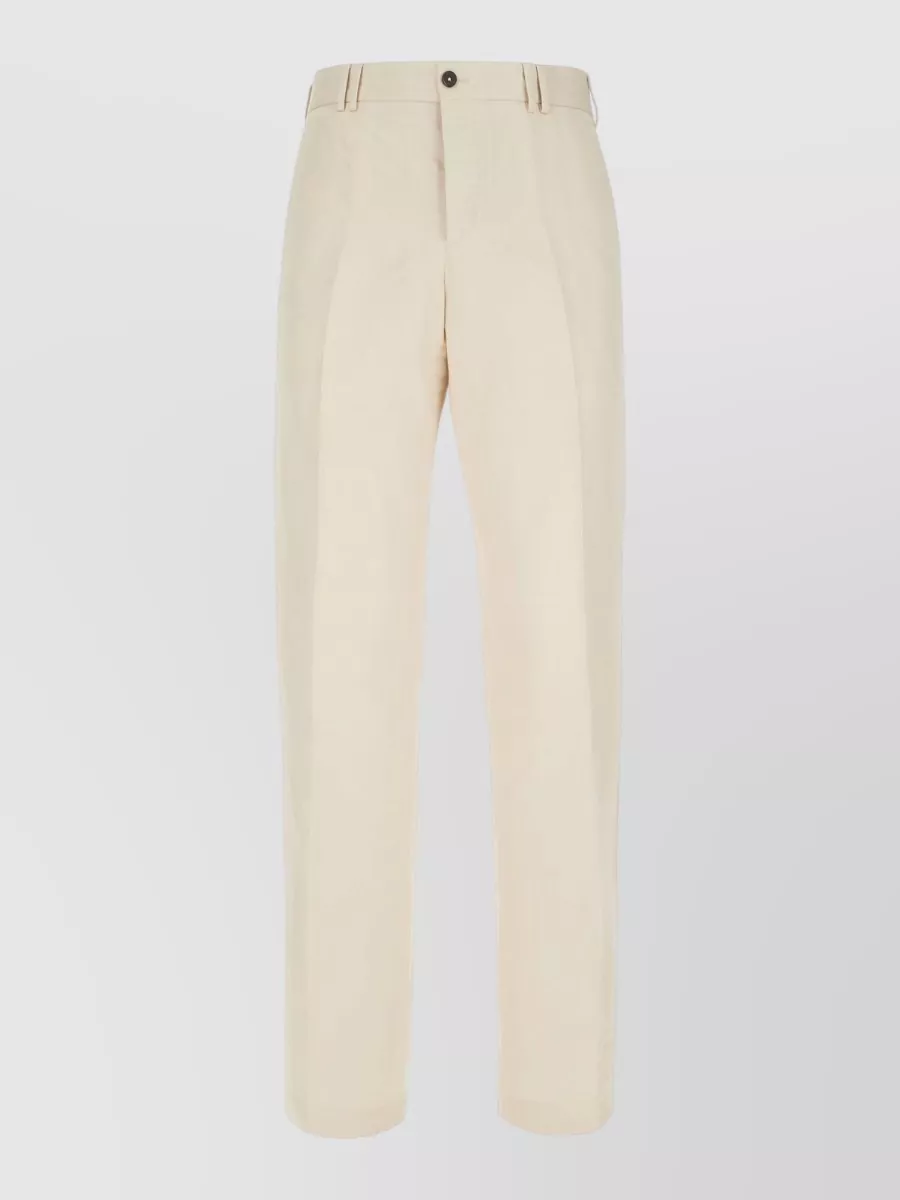 Pt Torino Regular-Fit Straight-Leg Trousers