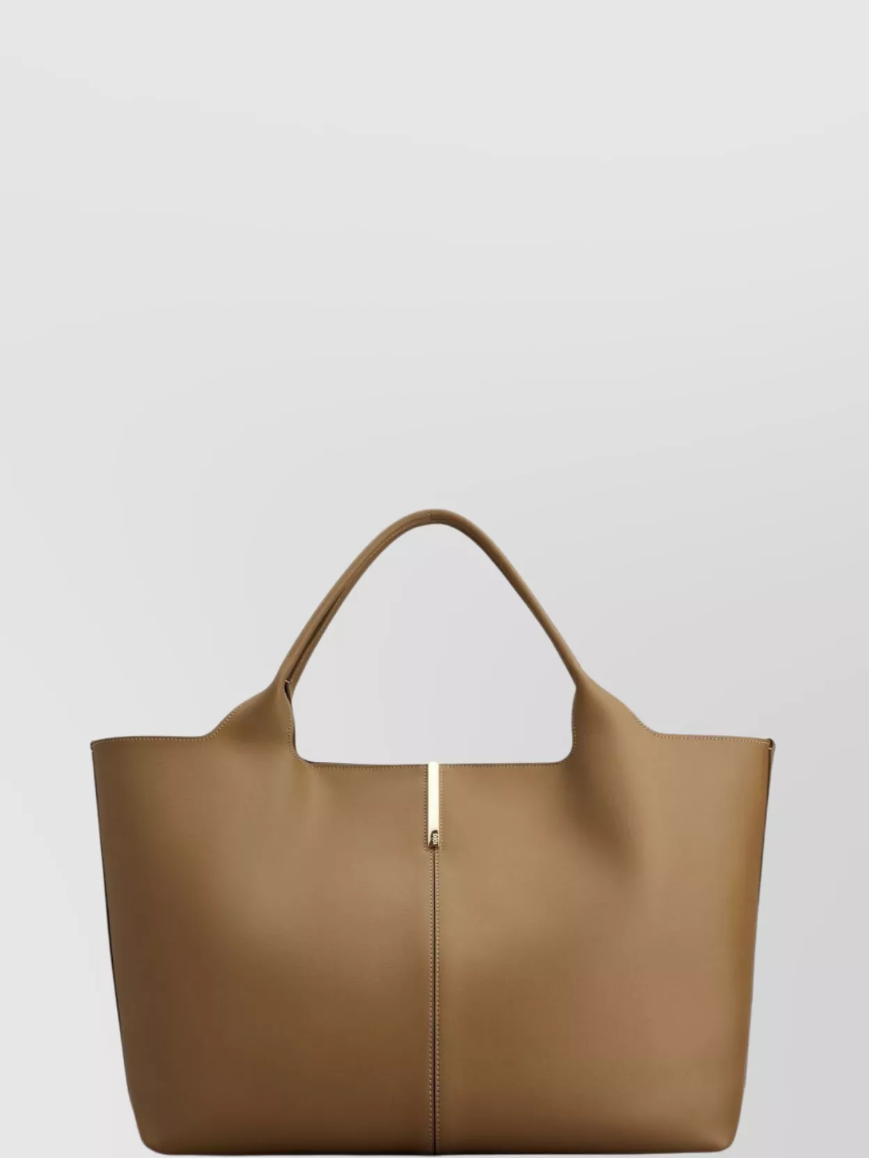 Tod's Tote Bag With Gold-tone Hardware And Metal Feet