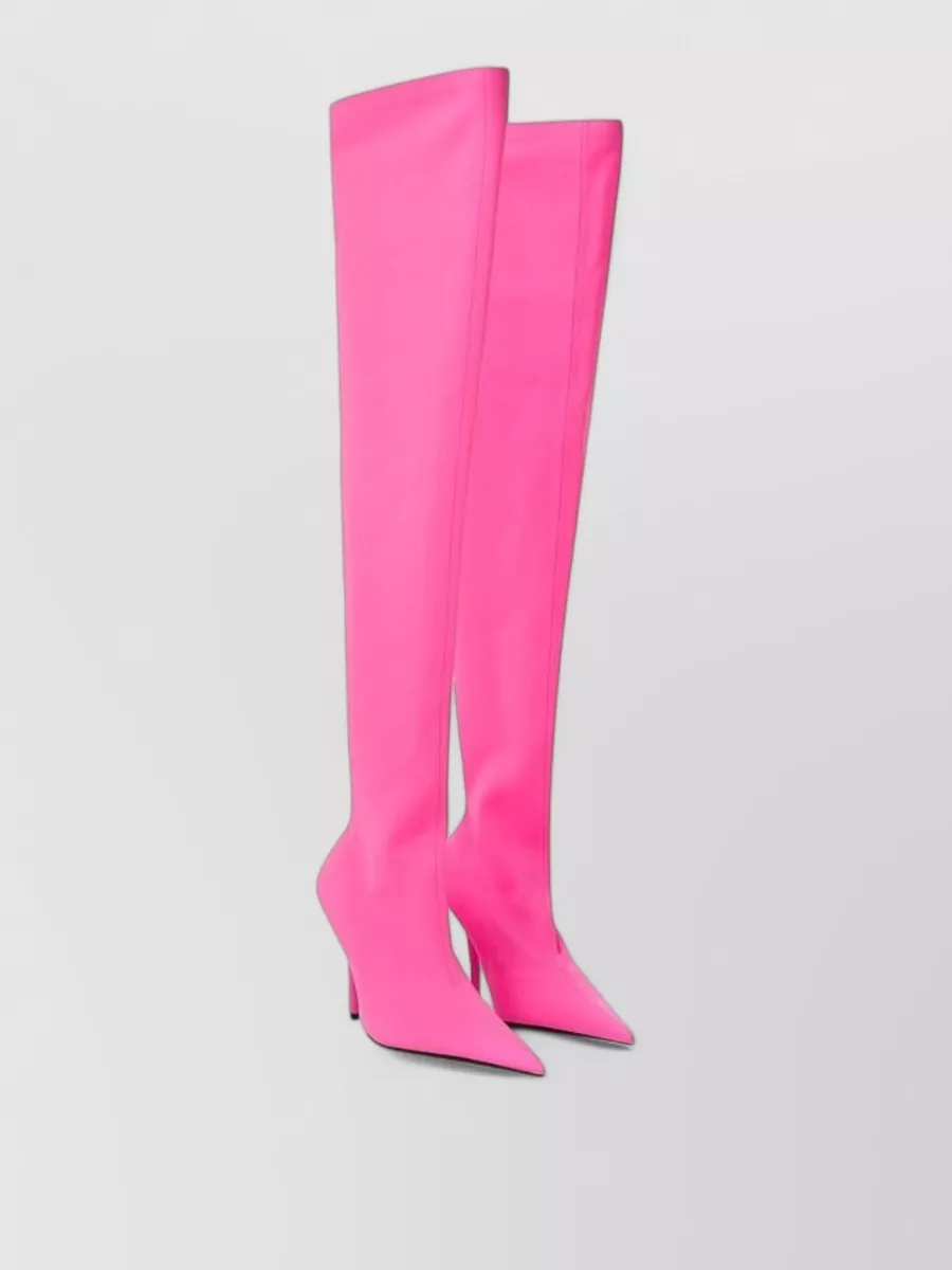 Balenciaga stretch knee-high boots