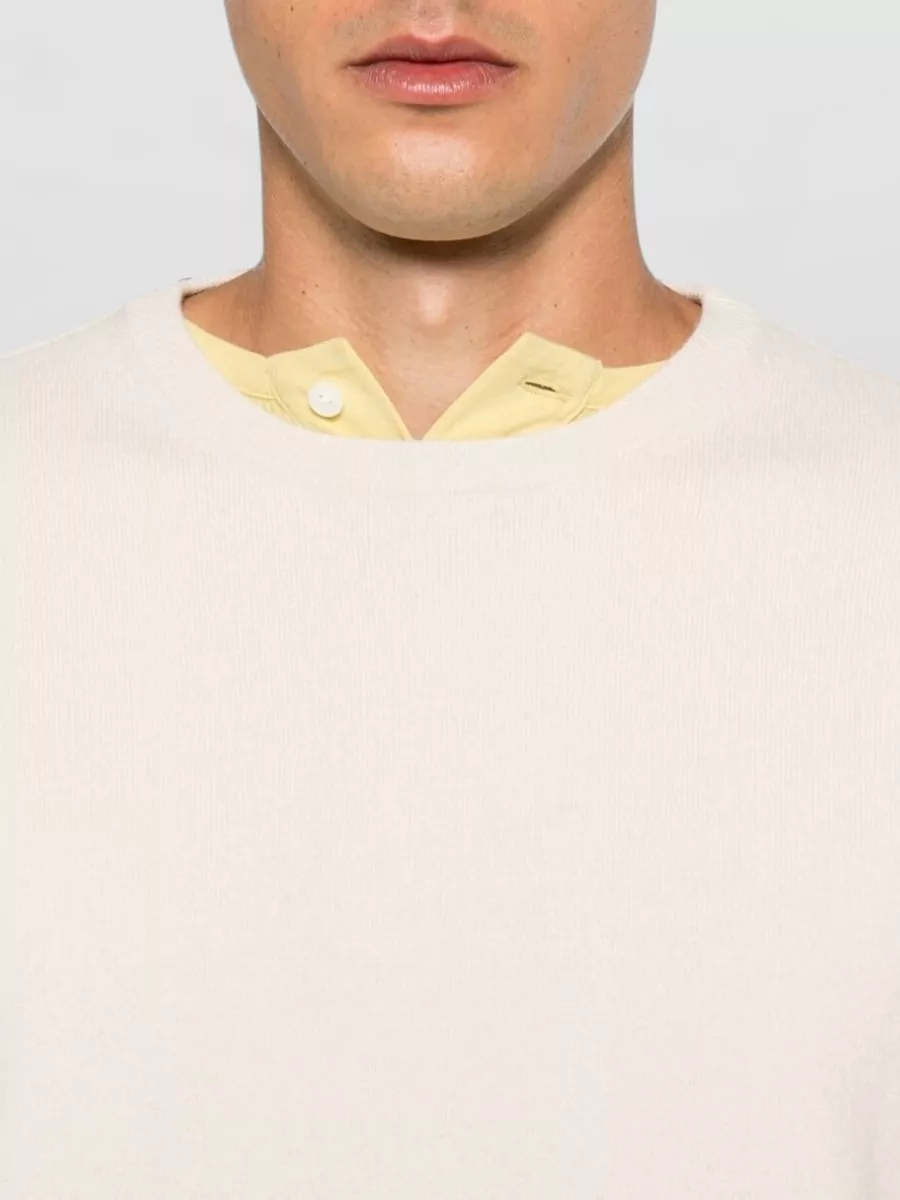 Extreme Cashmere Cashmere Ribbed Crewneck Sweatshirt