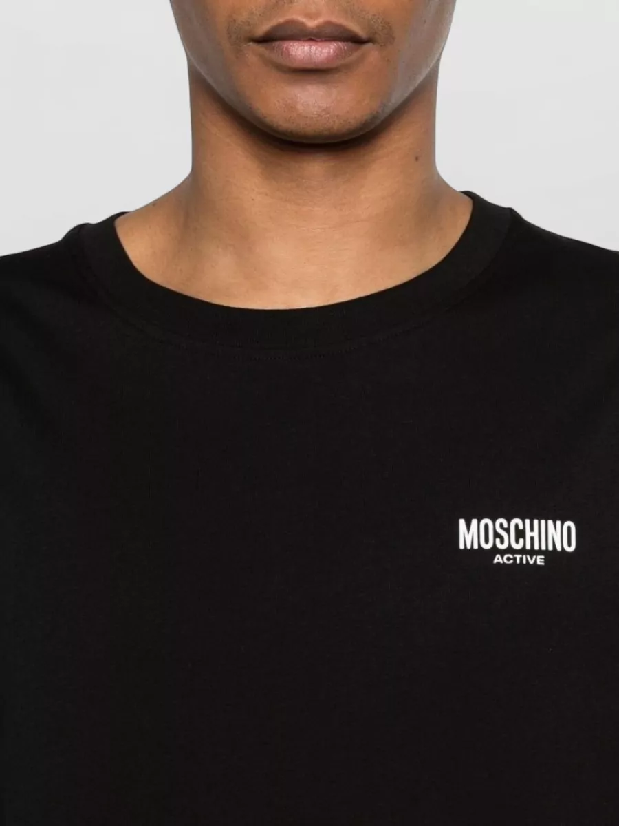 Moschino Logo-Print Cotton Short-Sleeve T-Shirt