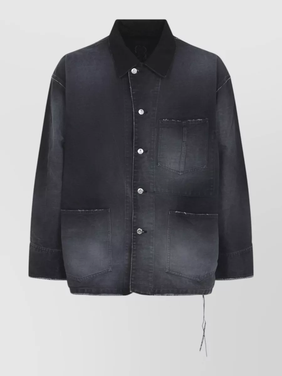 Mastermind World cotton utility shirt jacket