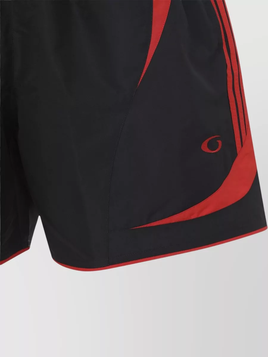 Balenciaga Soccer Swim Shorts Contrast Panel Design