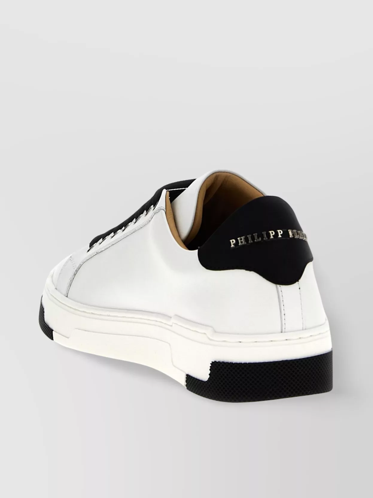 Philipp Plein 'Contrast Heel Tab Round Toe Sneakers'