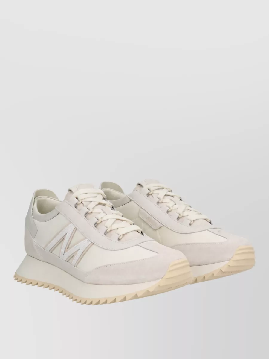 Moncler Leather Low-Top Sneakers