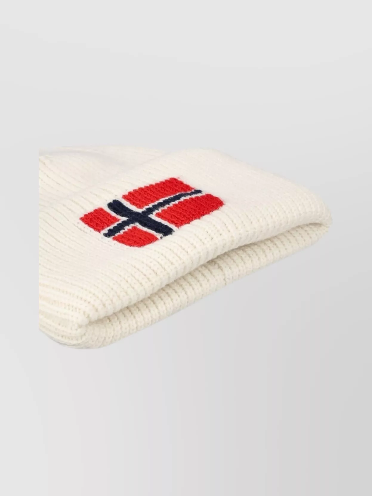 Napapijri Casual Hat With Embroidered Patch And Cuff