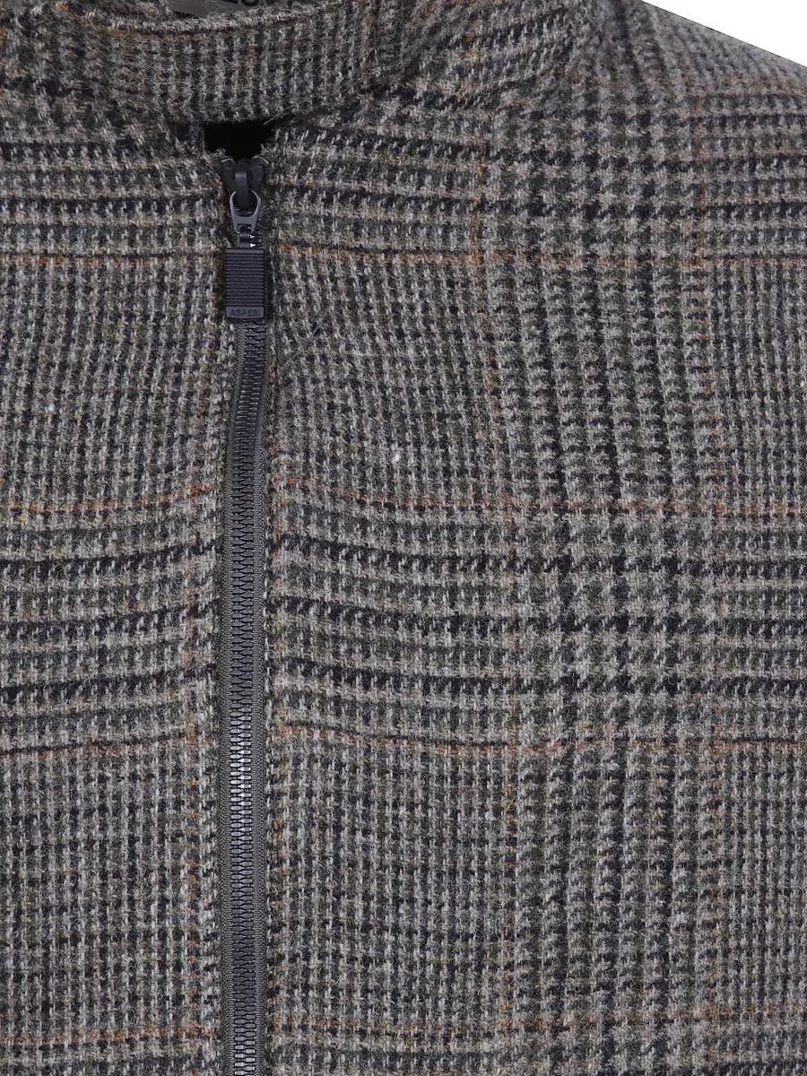 Aspesi Virgin Wool Single Breasted Coat
