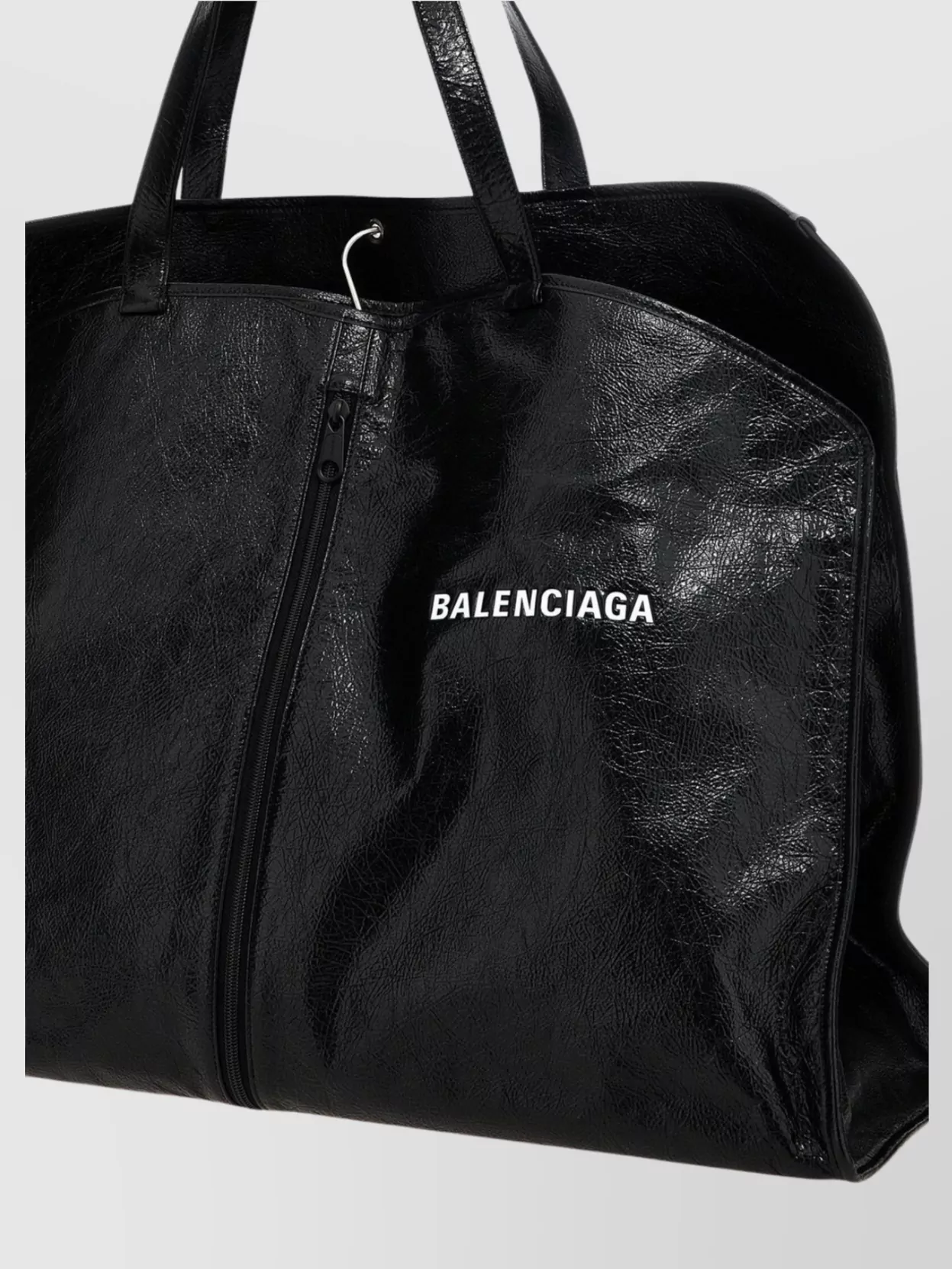 Balenciaga Textured Finish Top Handles Tote Bag