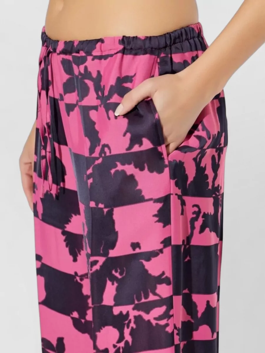 Dries Van Noten Puvis Long Wide-Leg Trousers