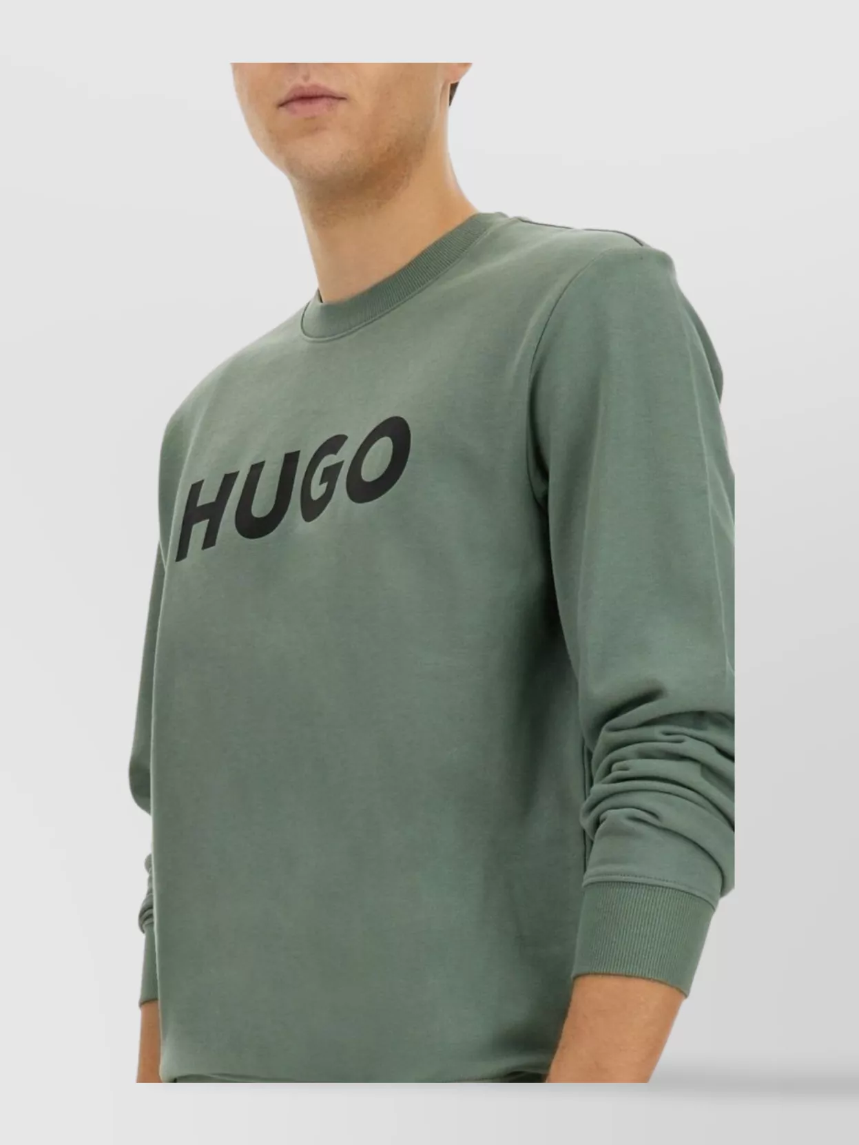 Hugo Logo Crew Neck Sweatshirt