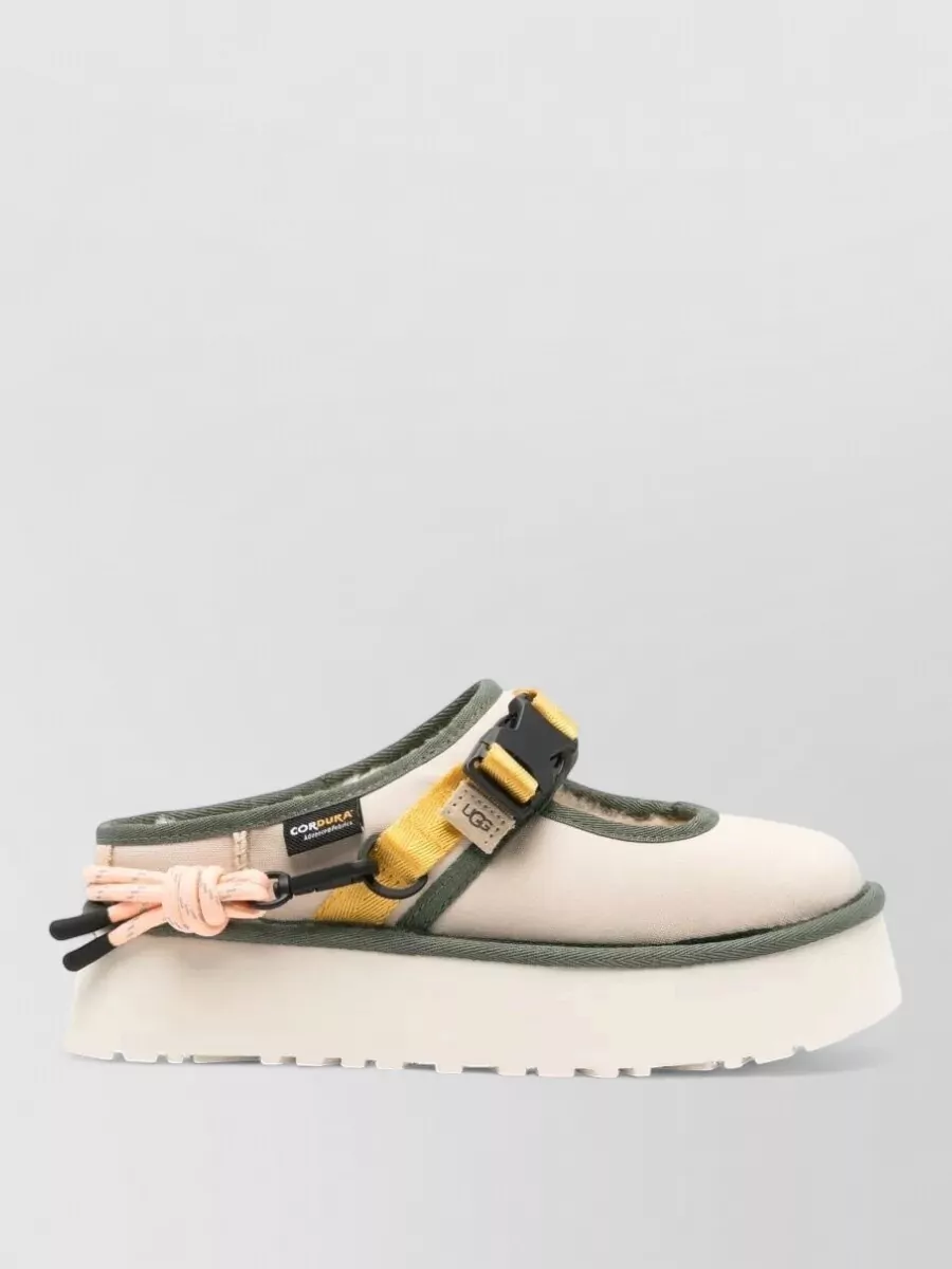 Ugg Suede Leather Mary Jane Slippers