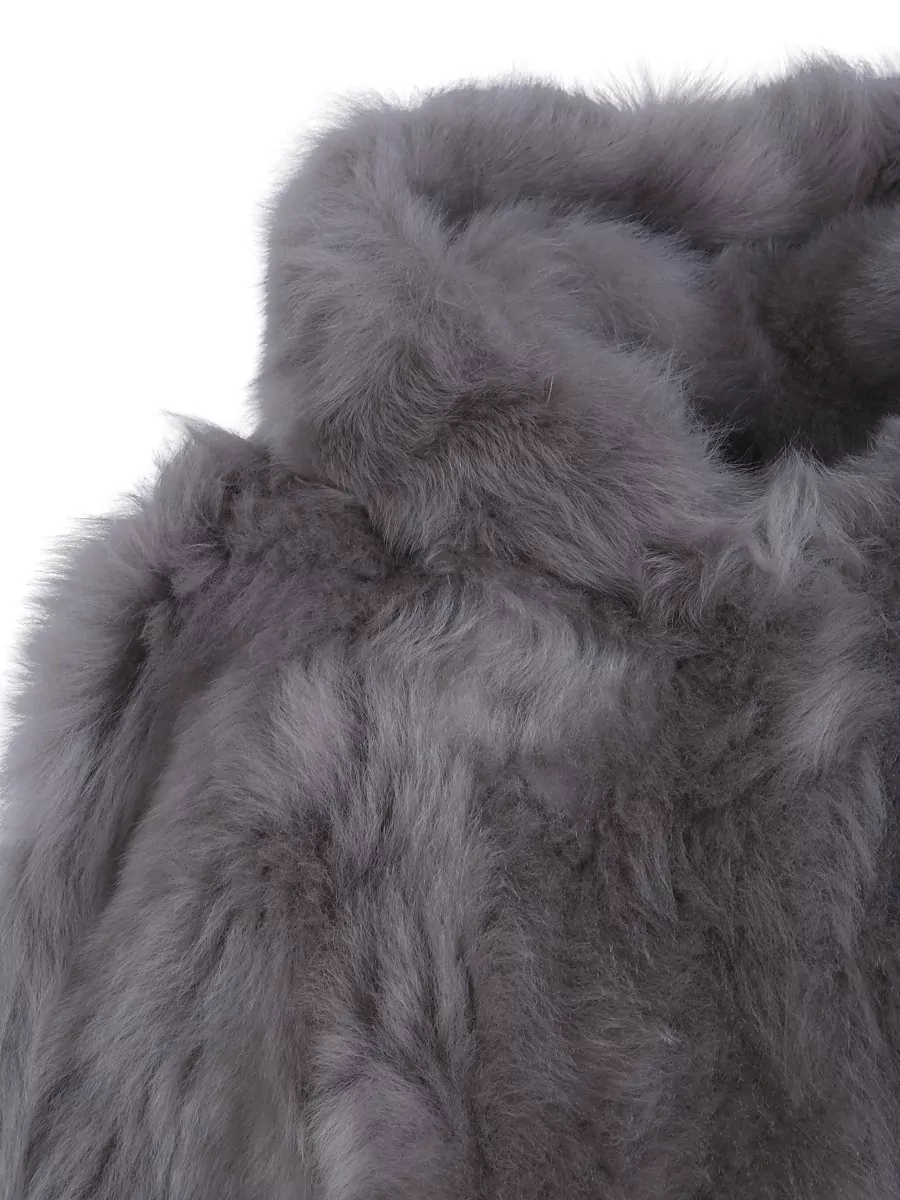 Blancha Shearling Leather Jacket