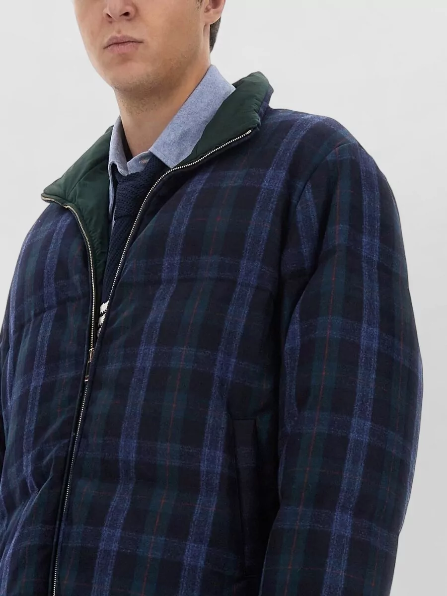 Thom Browne Wool Cashmere Bomber Jacket